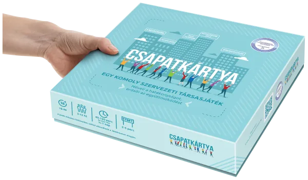 Csapatkártya - egy komoly szervezeti társasjáték