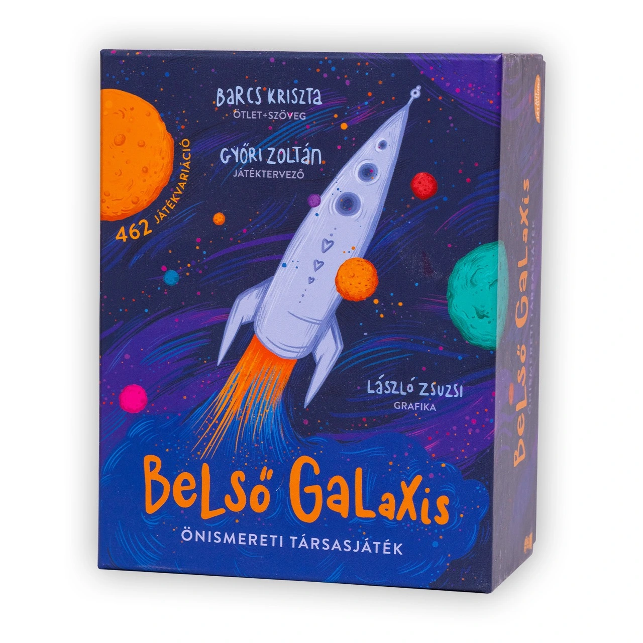 Belső galaxis társasjáték doboza