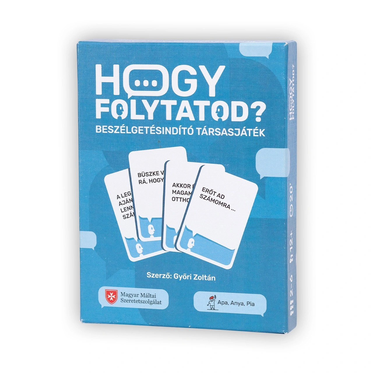 Hogy folytatod? kártyacsomag doboza